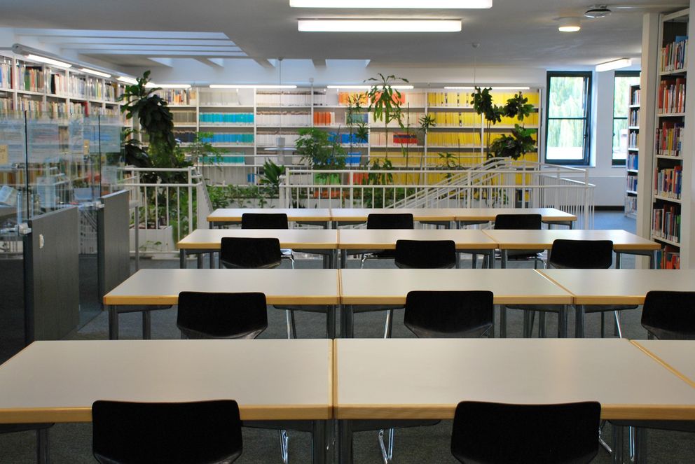 The Computer Science and Mathematics Library reading room