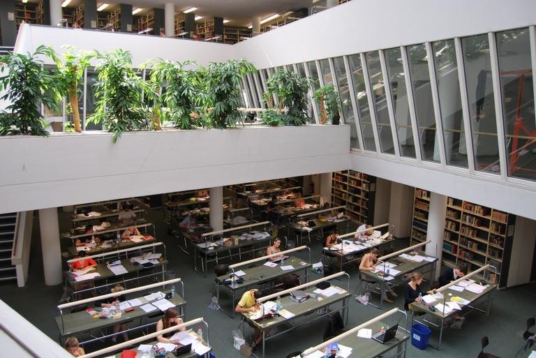 Lesesaal Nikolakloster