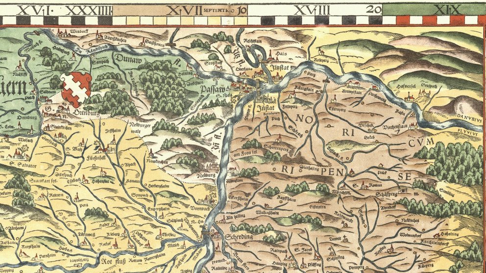 Apian, Philipp: Bairische Landtafeln (1568), Landtafel 16
