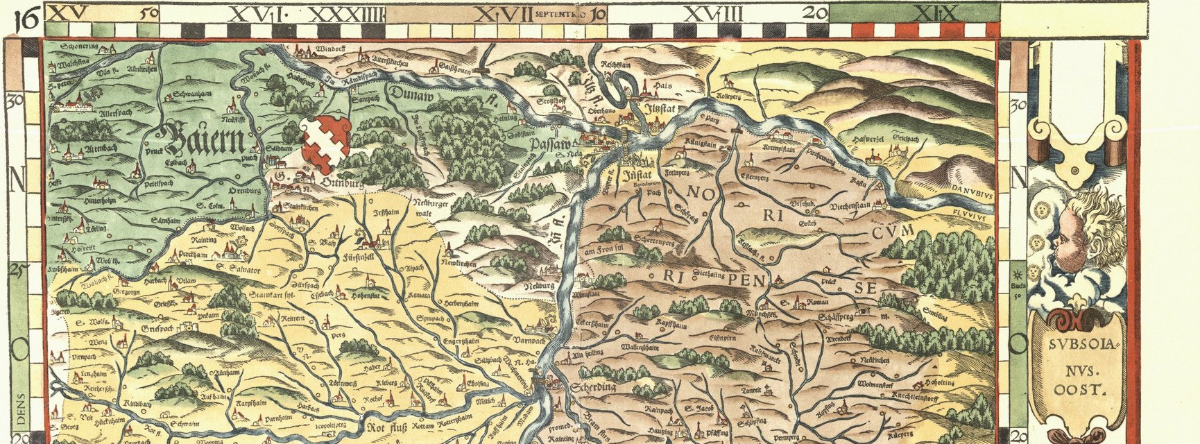 Apian, Philipp: Bairische Landtafeln (1568), Landtafel 16