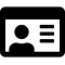 Symbol Ausweiskarte