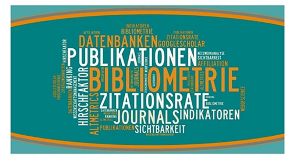 Tagcloud zum Begriff Bibliometrie