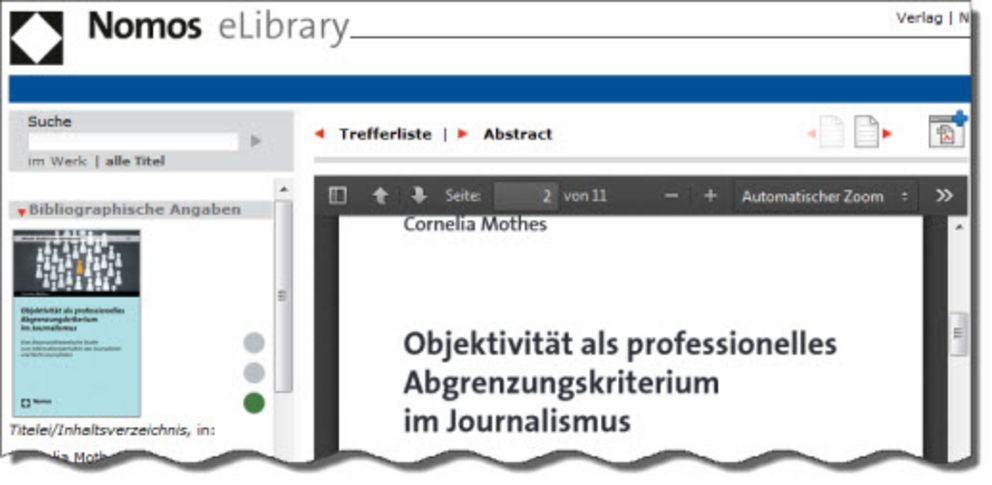 Nomos eLibrary