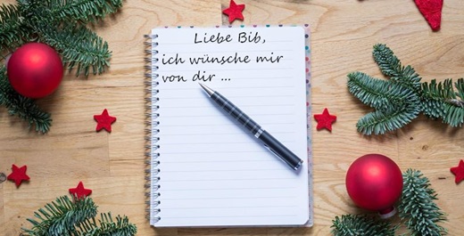 Wunschzettel an die Bib