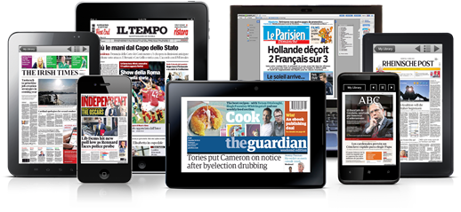Zeitungsportal Pressreader im Uni-Netz