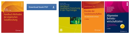 Springer E-Books 2017